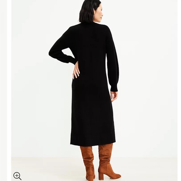 NWT Midi Soft Knit Gray Cardigan Dress - Picture 6 of 16